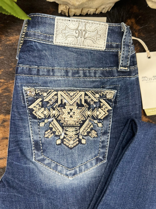 Miss Me Aztec Bootcut Jeans