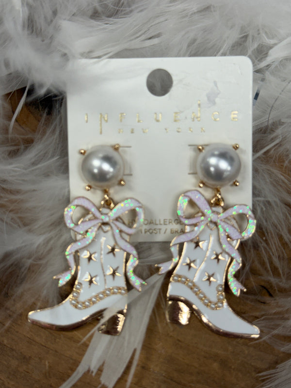 Western Bride Glam Earrings