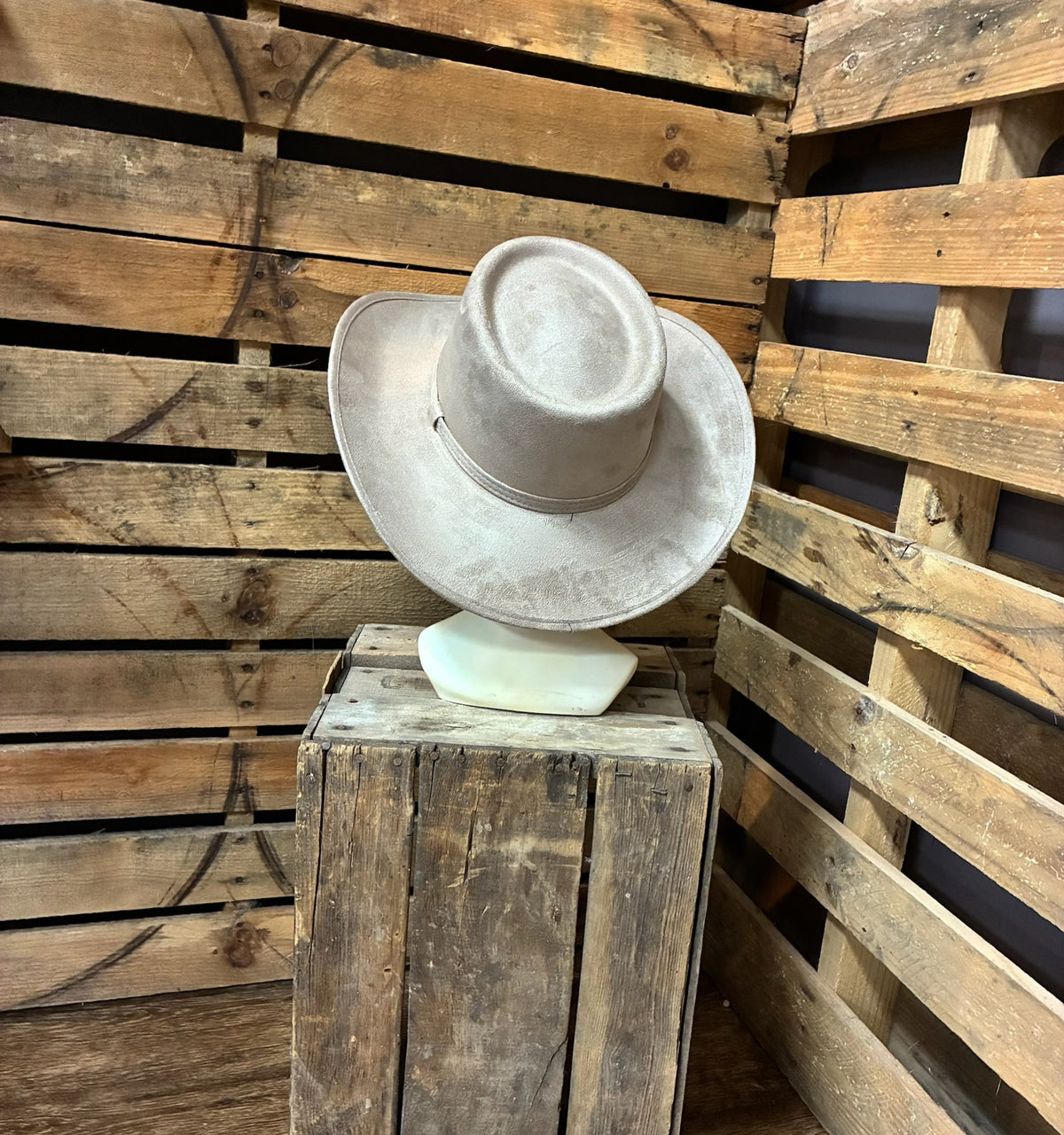 Modern Cactus  Gambler Cowboy Hat – Medium