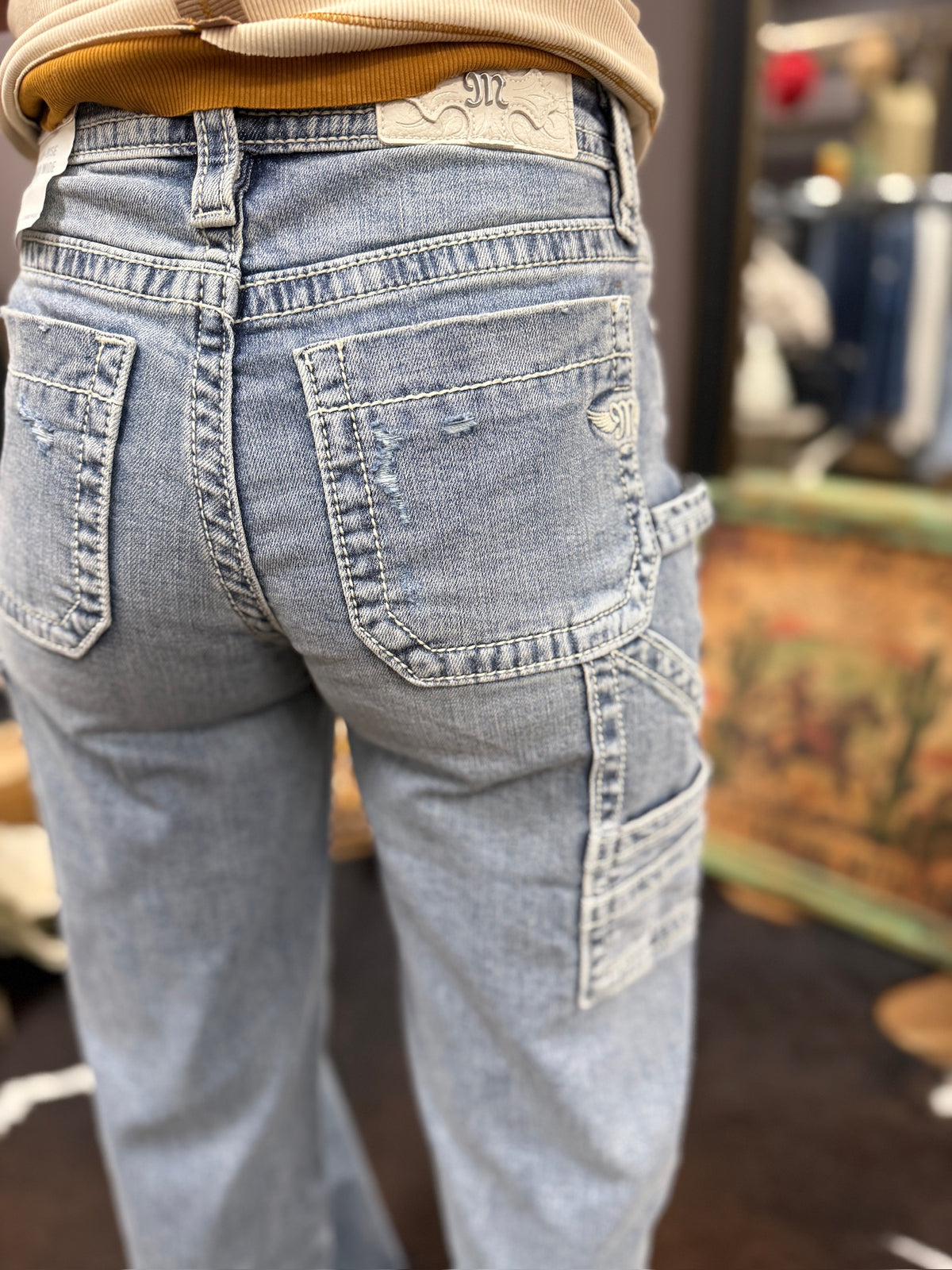 Miss Me Hi Rise Cargo Wide Leg
