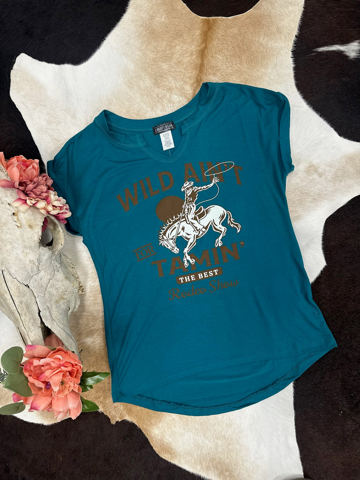 Wild Ain’t for Tamin’ Rodeo Graphic Tee