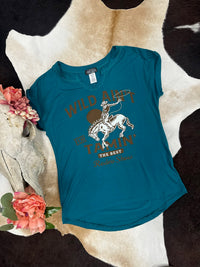 Wild Ain’t for Tamin’ Rodeo Graphic Tee