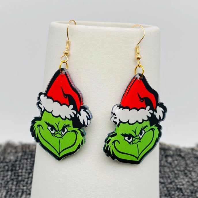 Grinch Earrings