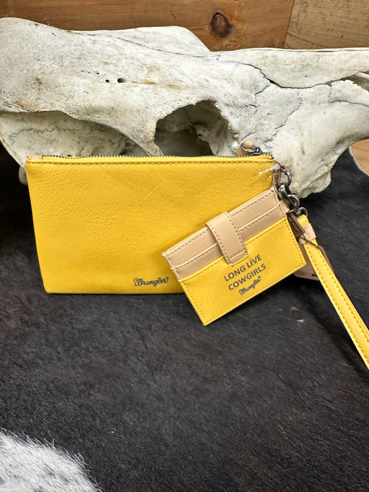 Wrangler "Long Live Cowgirls" Dual Wallet