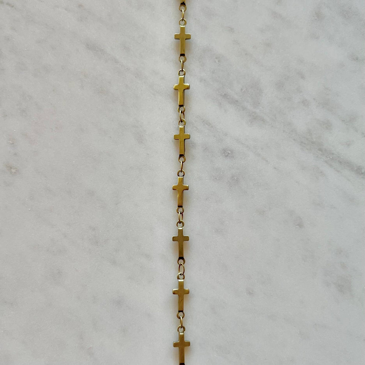 Antique Bronze Cowboy Hat Chain 