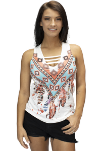 Geo Feather Tank