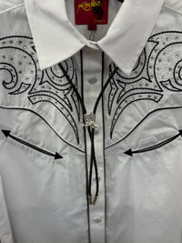 Bolo- Silver Jeweled