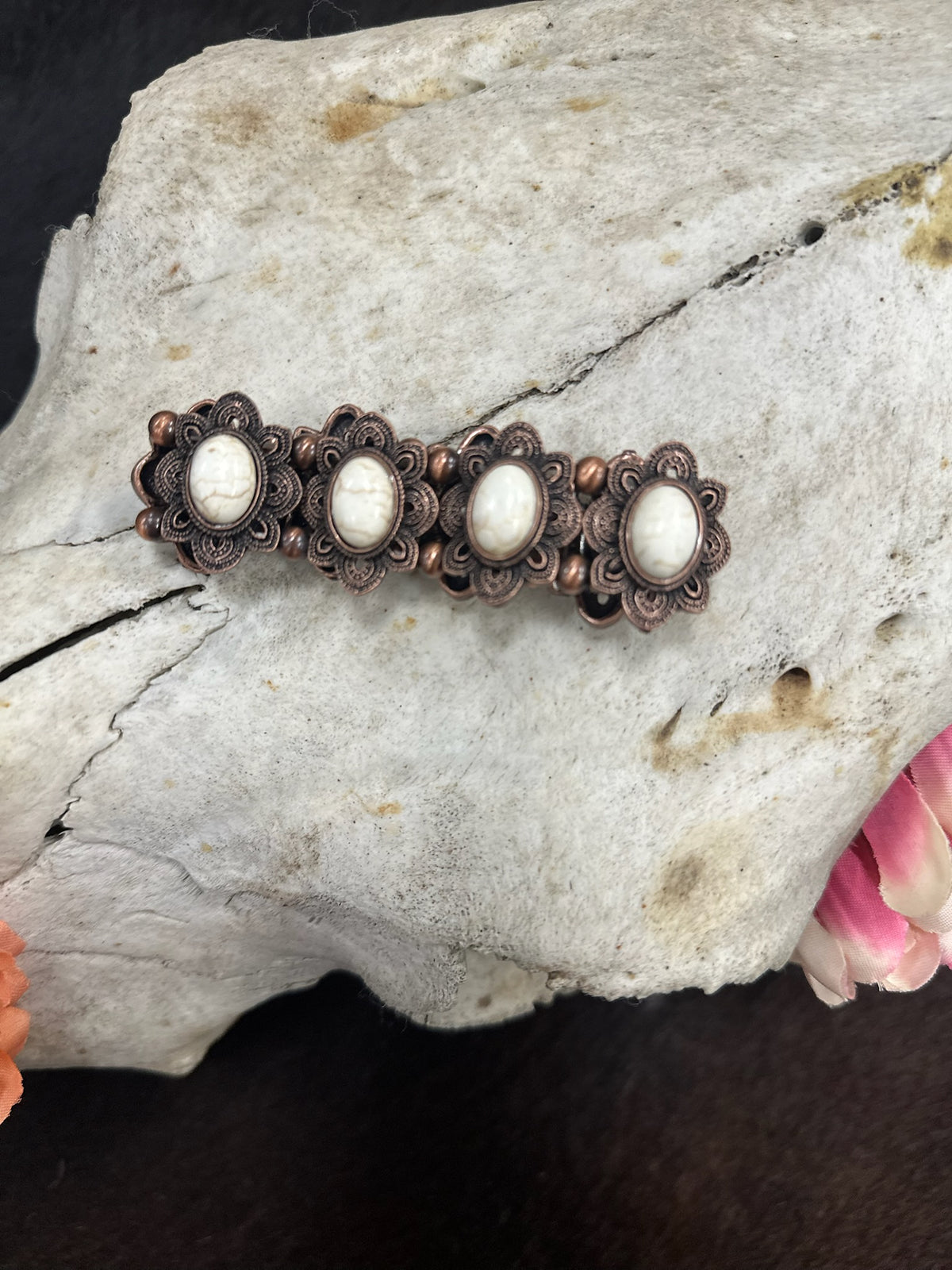 Western Floral Stretch Bracelet