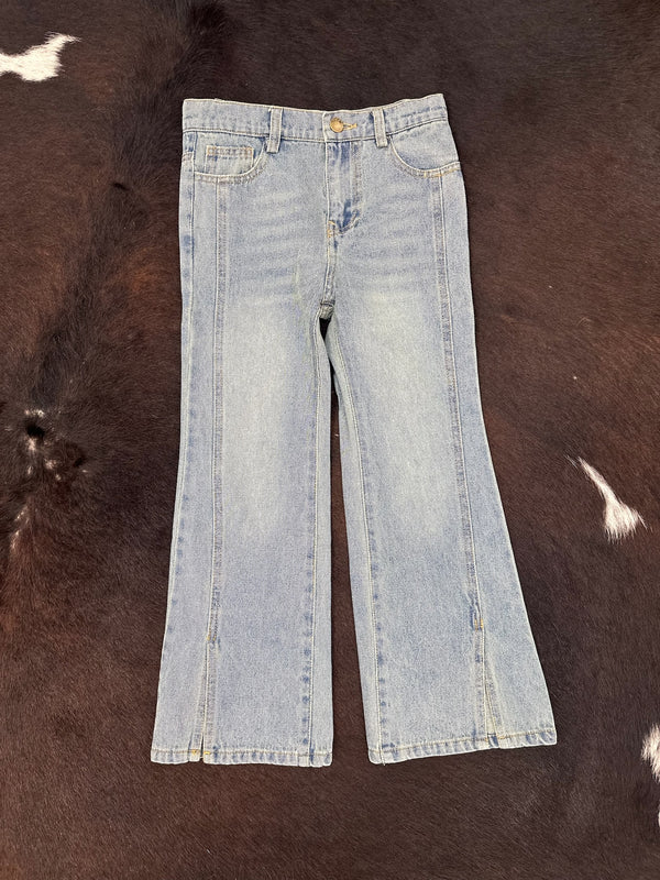 Lil Britches Wide Leg Denim Pants