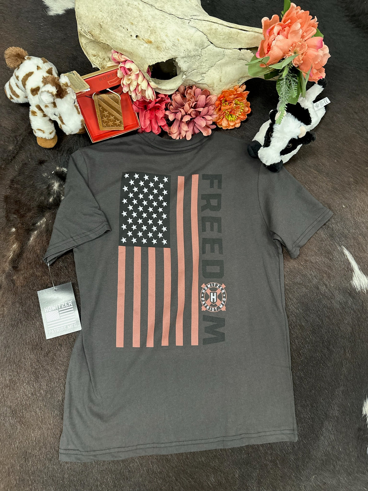 Youth Howitzer Freedom Tee – Vintage Black