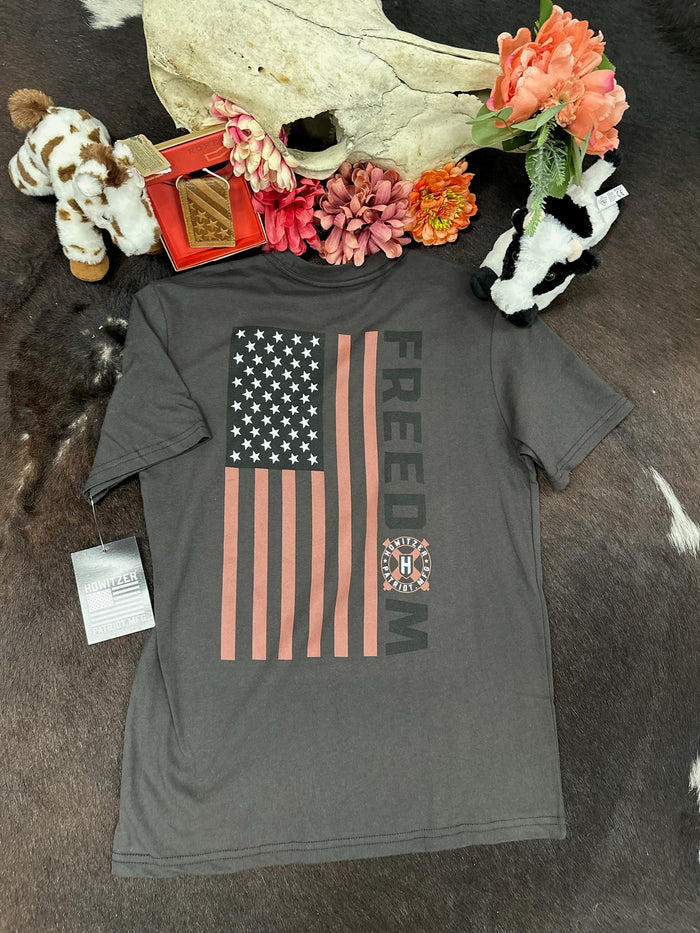 Youth Howitzer Freedom Tee – Vintage Black