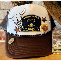 Cow Skull Iron On Patch