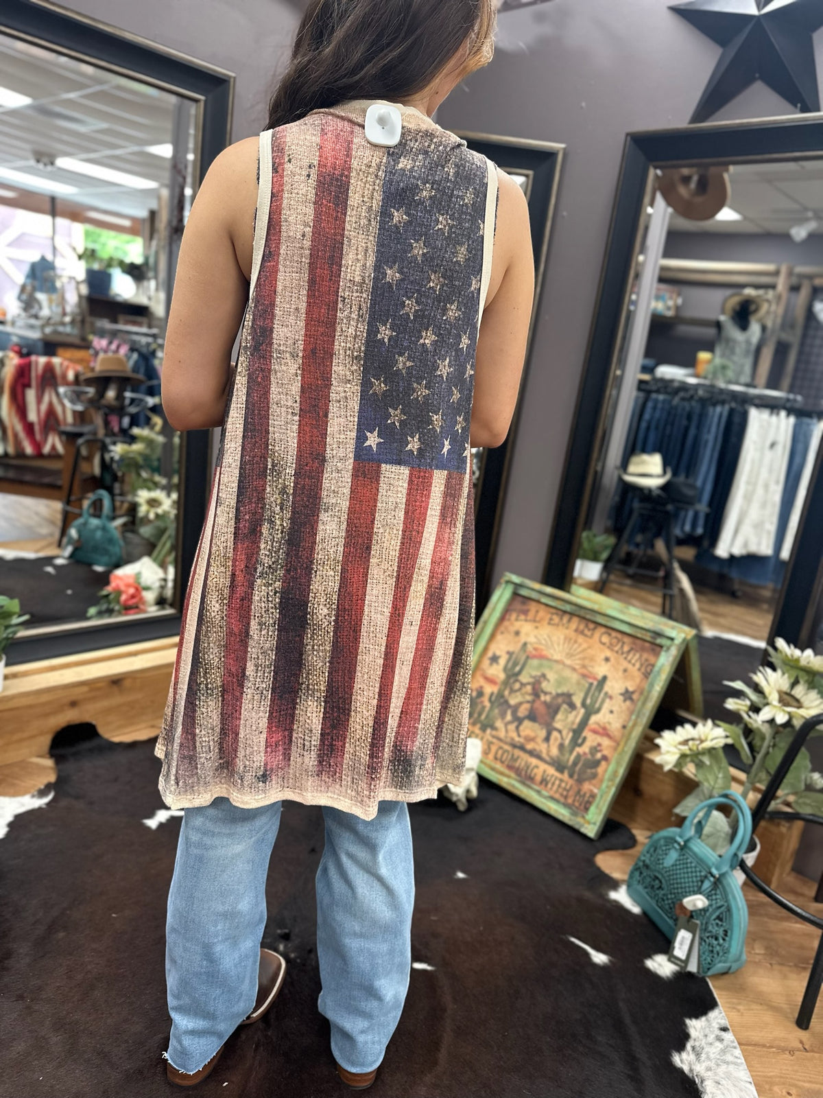 Stars & Stripes Duster Vest