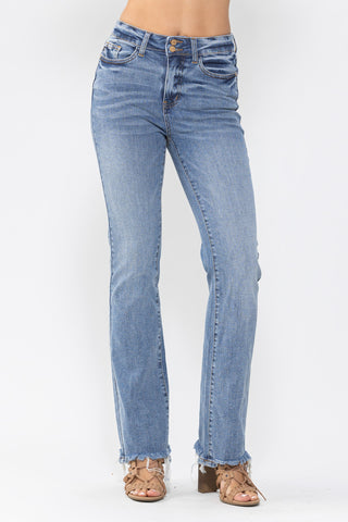 Judy Blue Dbl Button Bootcut Jeans