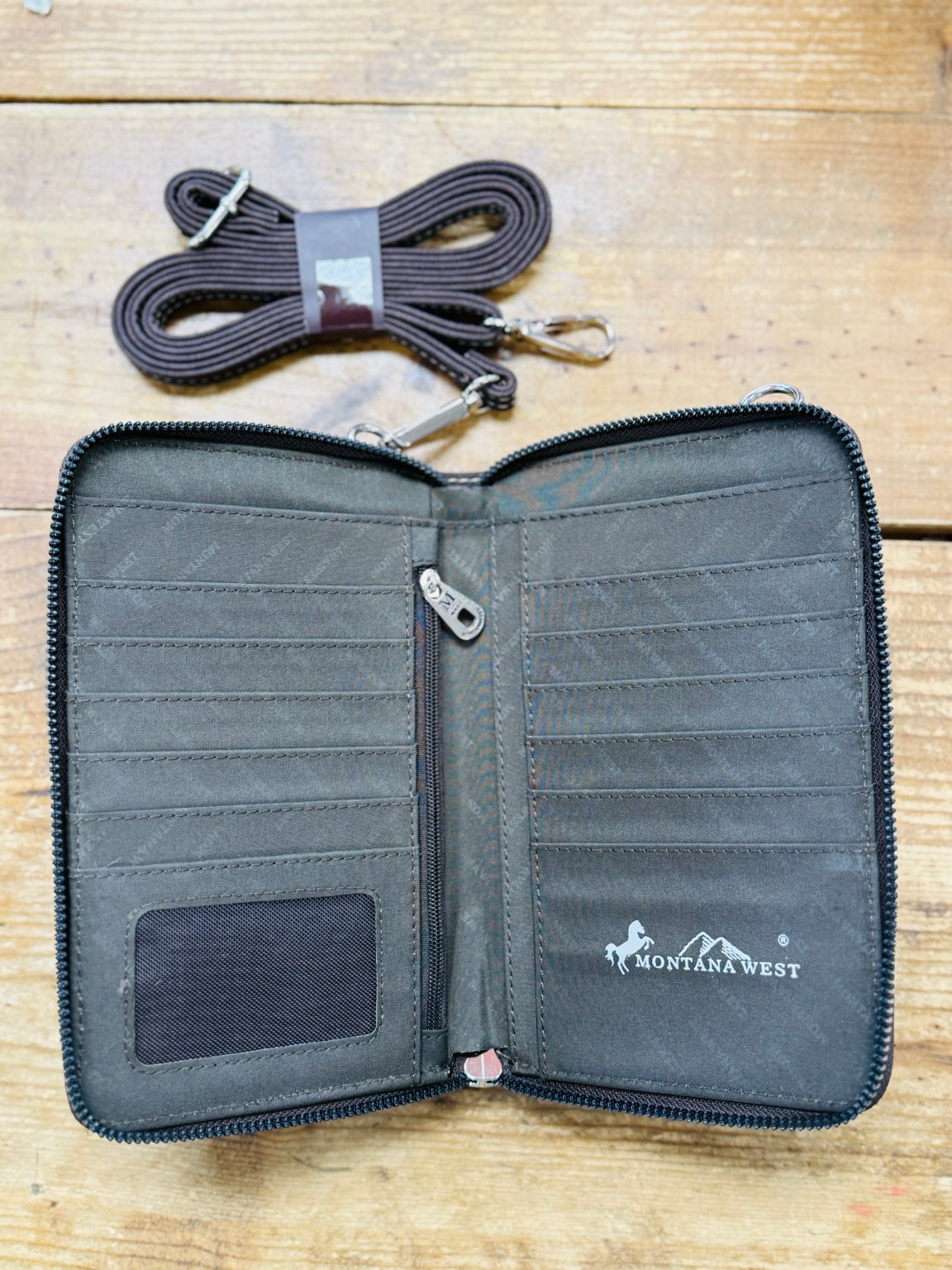 MW Aztec Crossbody Wallet