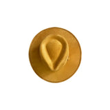 Tear Drop Vegan Suede Hat