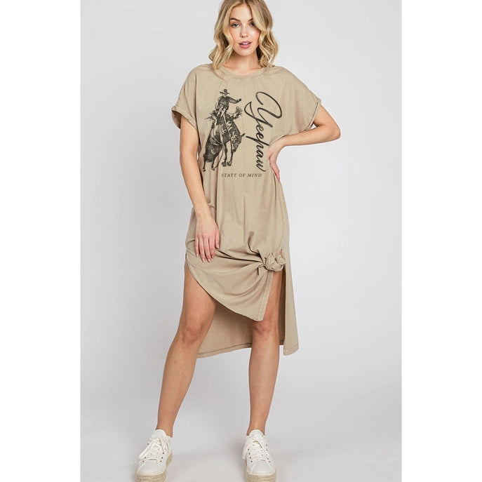 YeeHaw Cowboy Graphic Dress