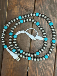 4-in-1 Beaded Phone Charging Cable