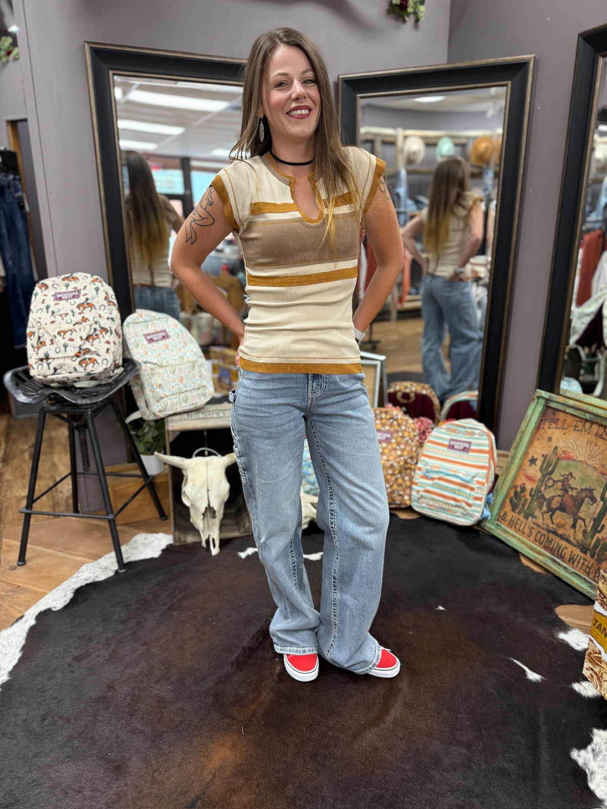 Miss Me Hi Rise Cargo Wide Leg