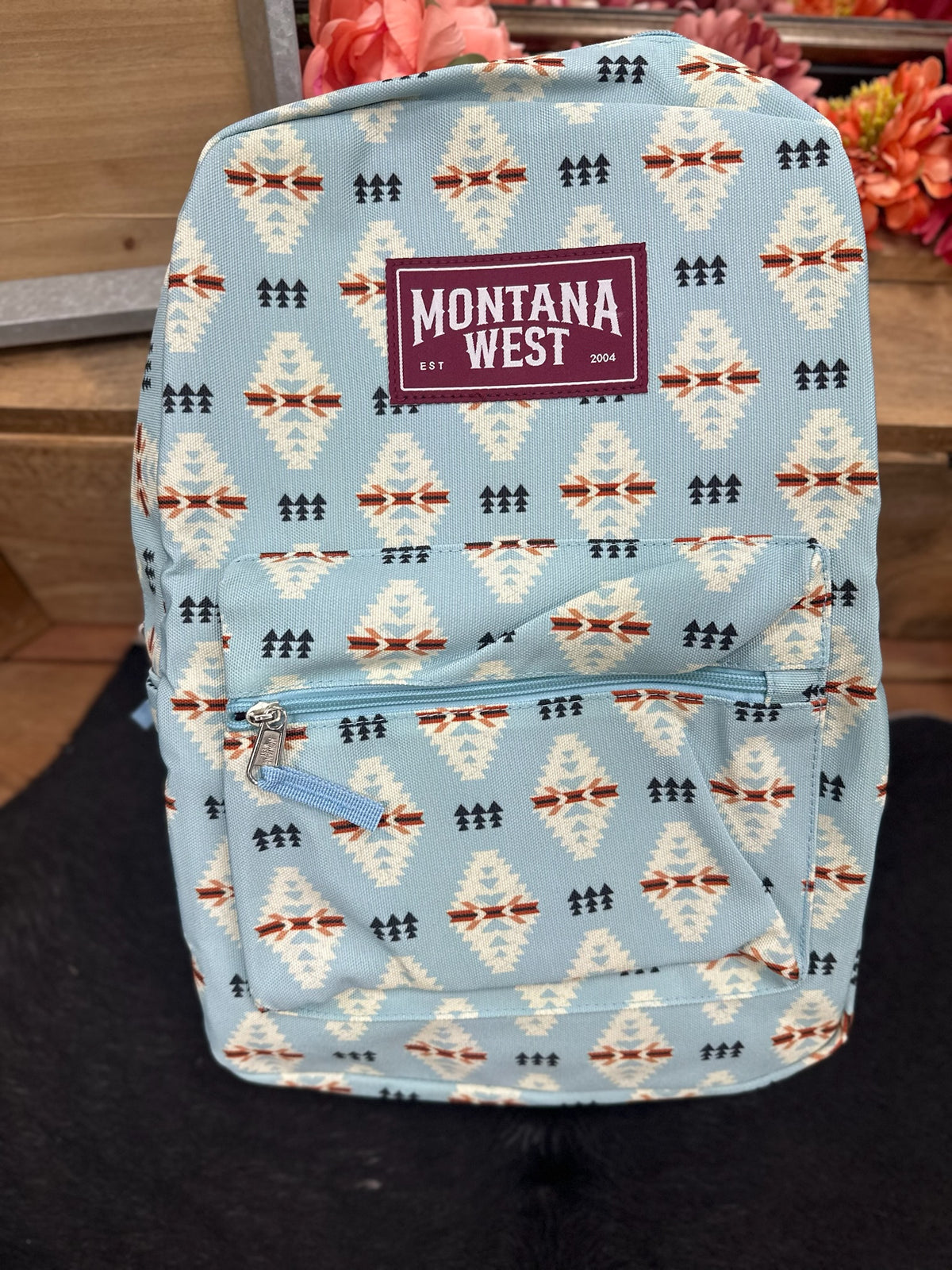 Montana West Indigo Spirit Tribal Backpack