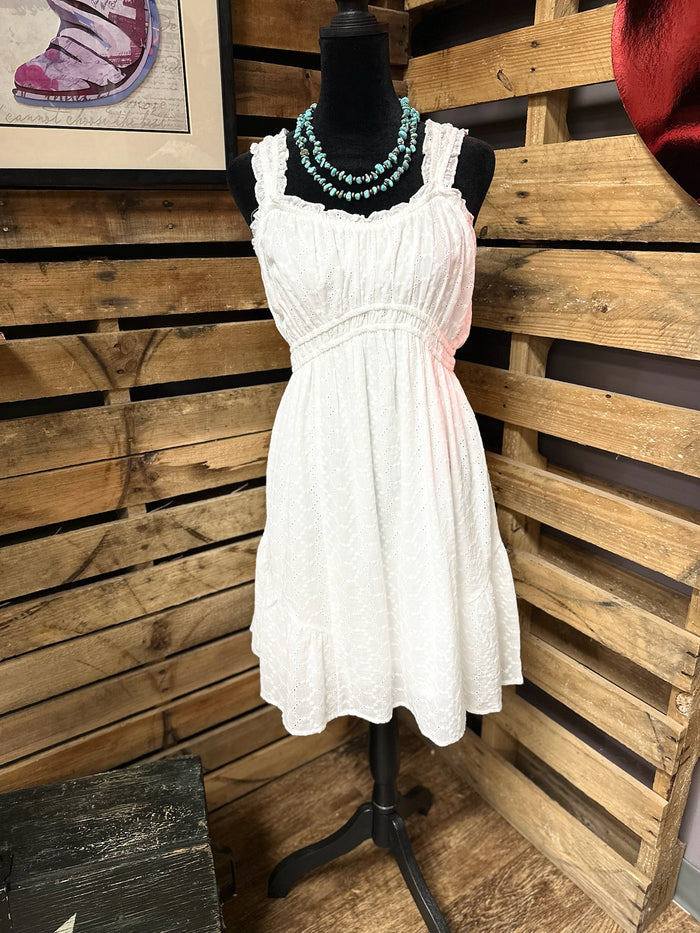 Sweet Magnolia Eyelet Dress