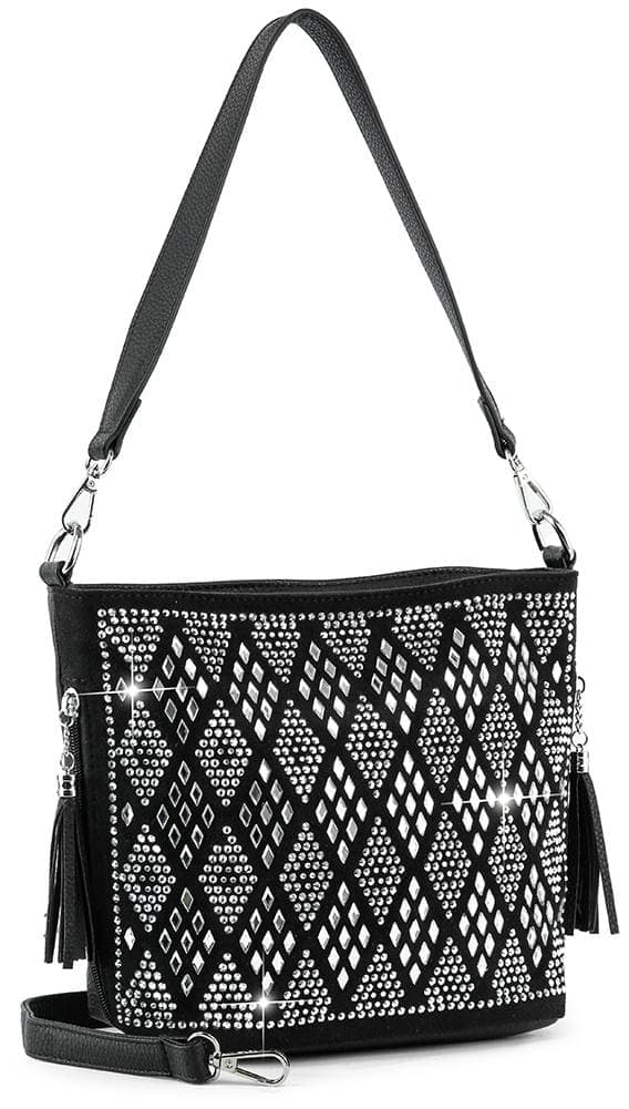 Diamond Pattern Hobo Sling