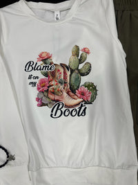 Li'l Britches Boots Top