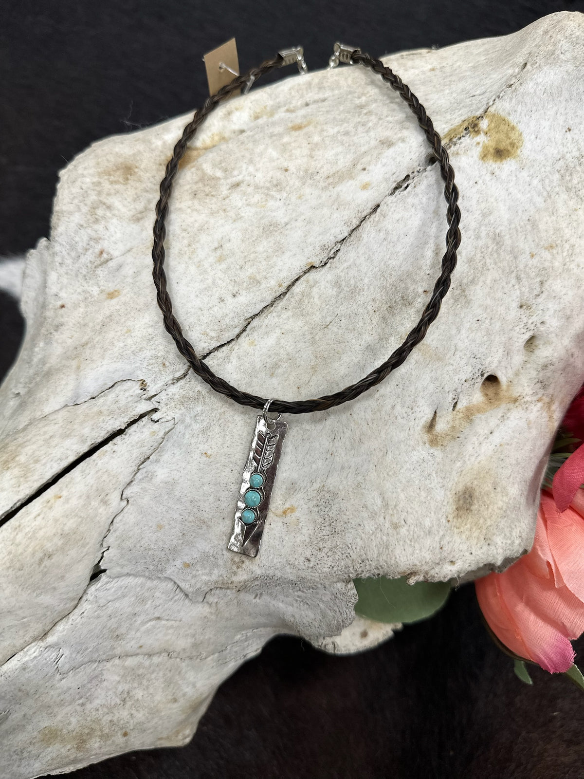 Turquoise Arrow Necklace