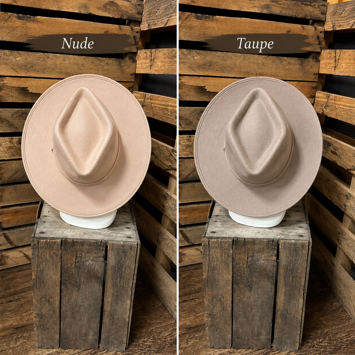 Modern Cactus  Pencil Curl Stiff Brim Hat