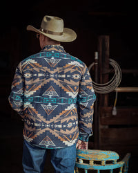 Men's Aztec Shirt Jacket