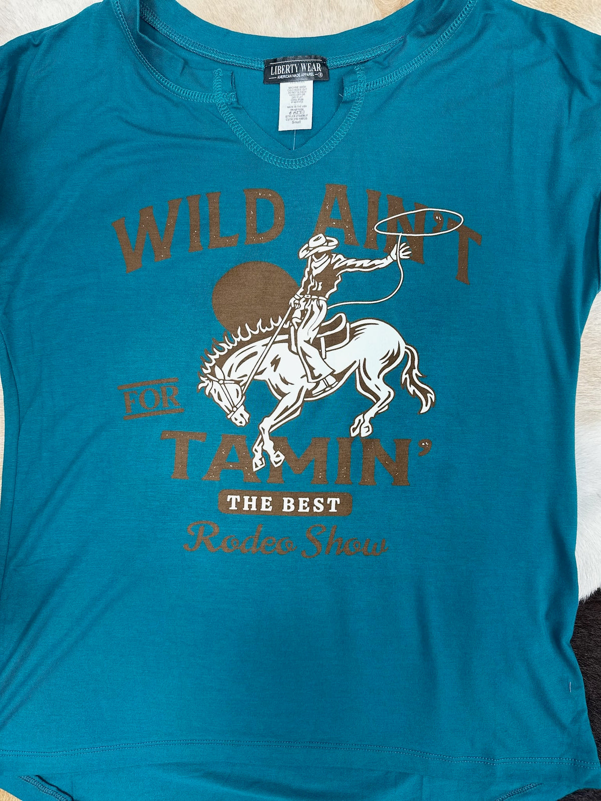 Wild Ain’t for Tamin’ Rodeo Graphic Tee