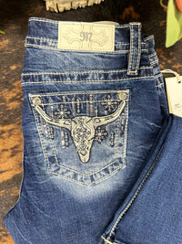 Miss Me Longhorn Bootcut Jean