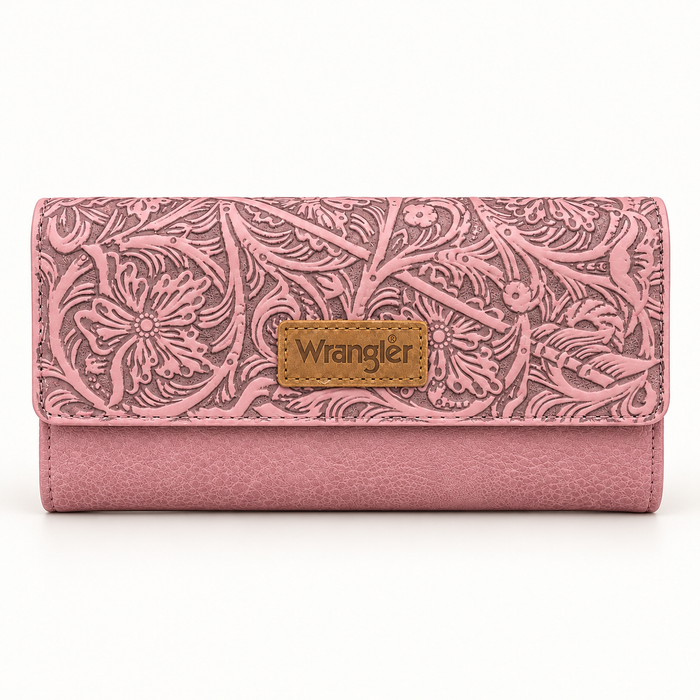 Wrangler Western Floral Embossed Wallets