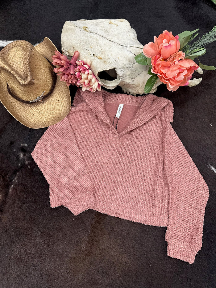 Li’l Britches Dusty Pink Sweater by ML Kids