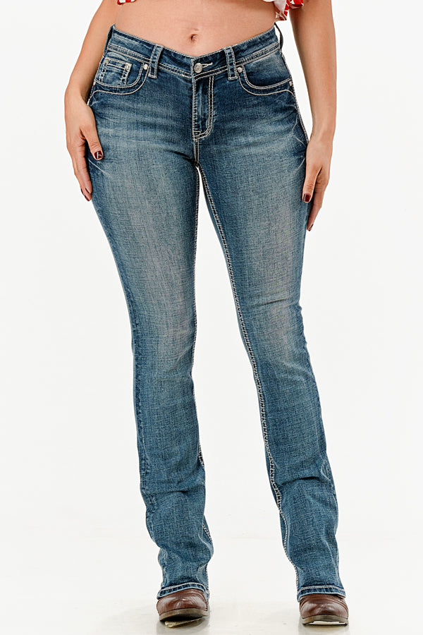 GLA Feather 3D Bootcut