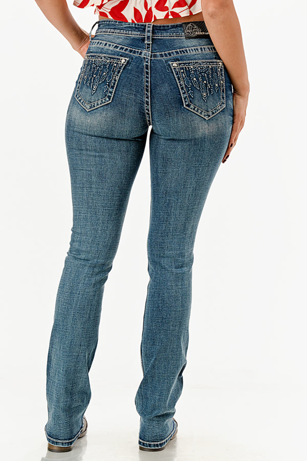 GLA Feather 3D Bootcut