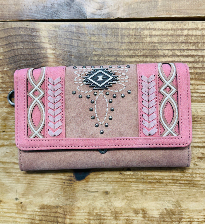 Blush Mesa Western Wallet