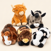 Zoologee Farm & Ranch Plush Animals – Assorted Styles