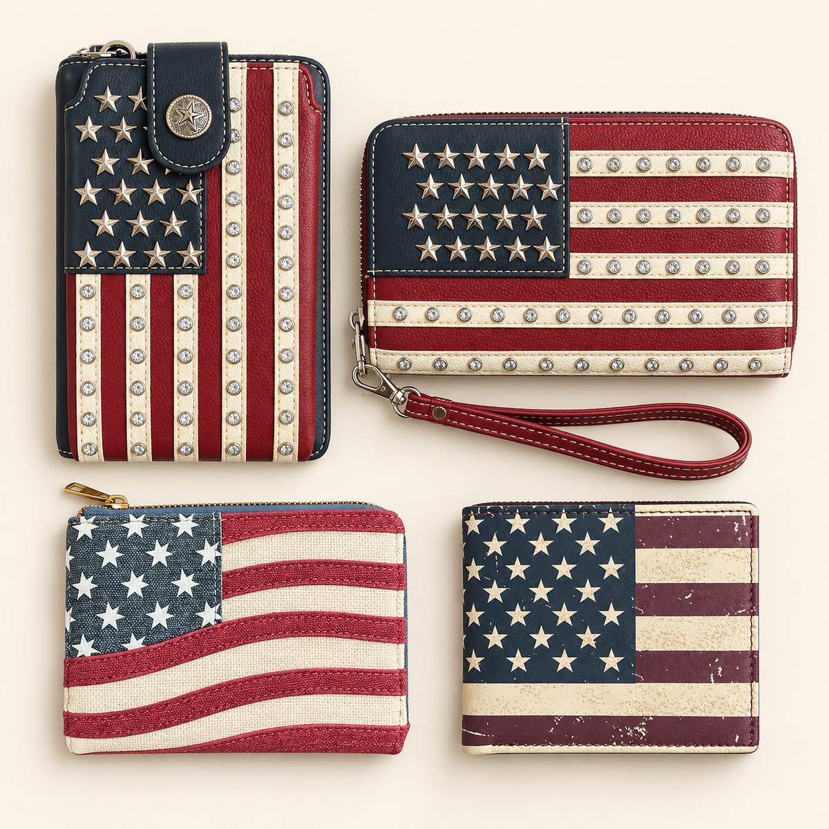 Stars & Stripes American Flag Collection–5 Styles