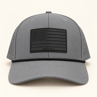 Howitzer Patriotic Patch Hats – American Flag & Dirty Hands