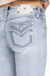 Miss Me Haven Stitch Bootcut Jean