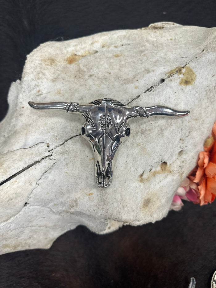 Longhorn Belt Buckle