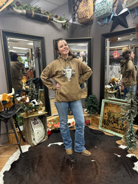 Aztec Longhorn Hoodie