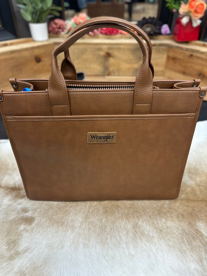 Wrangler Structured Tote with Cup Holders