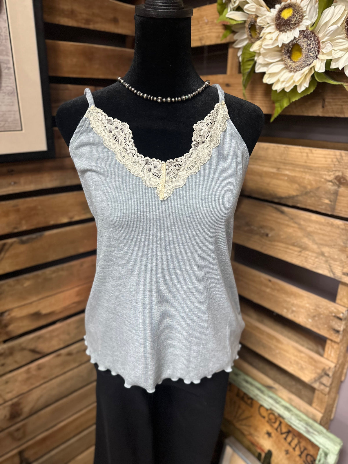 Lace Tank Top