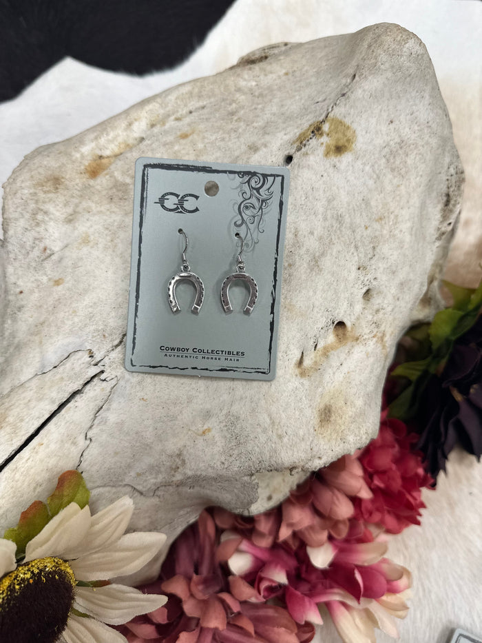 Lucky Spur Horseshoe Earrings