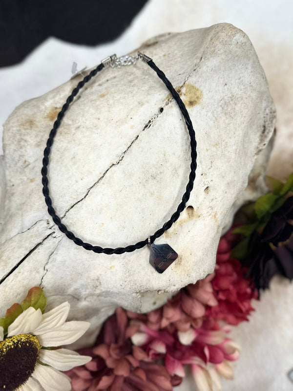 Prairie Heart Braided Choker