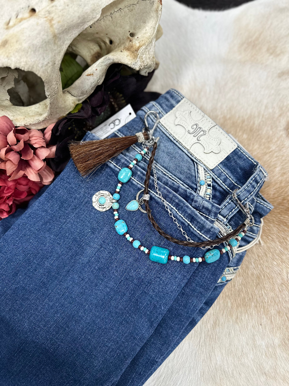 Turquoise Trail Jean Jewelry
