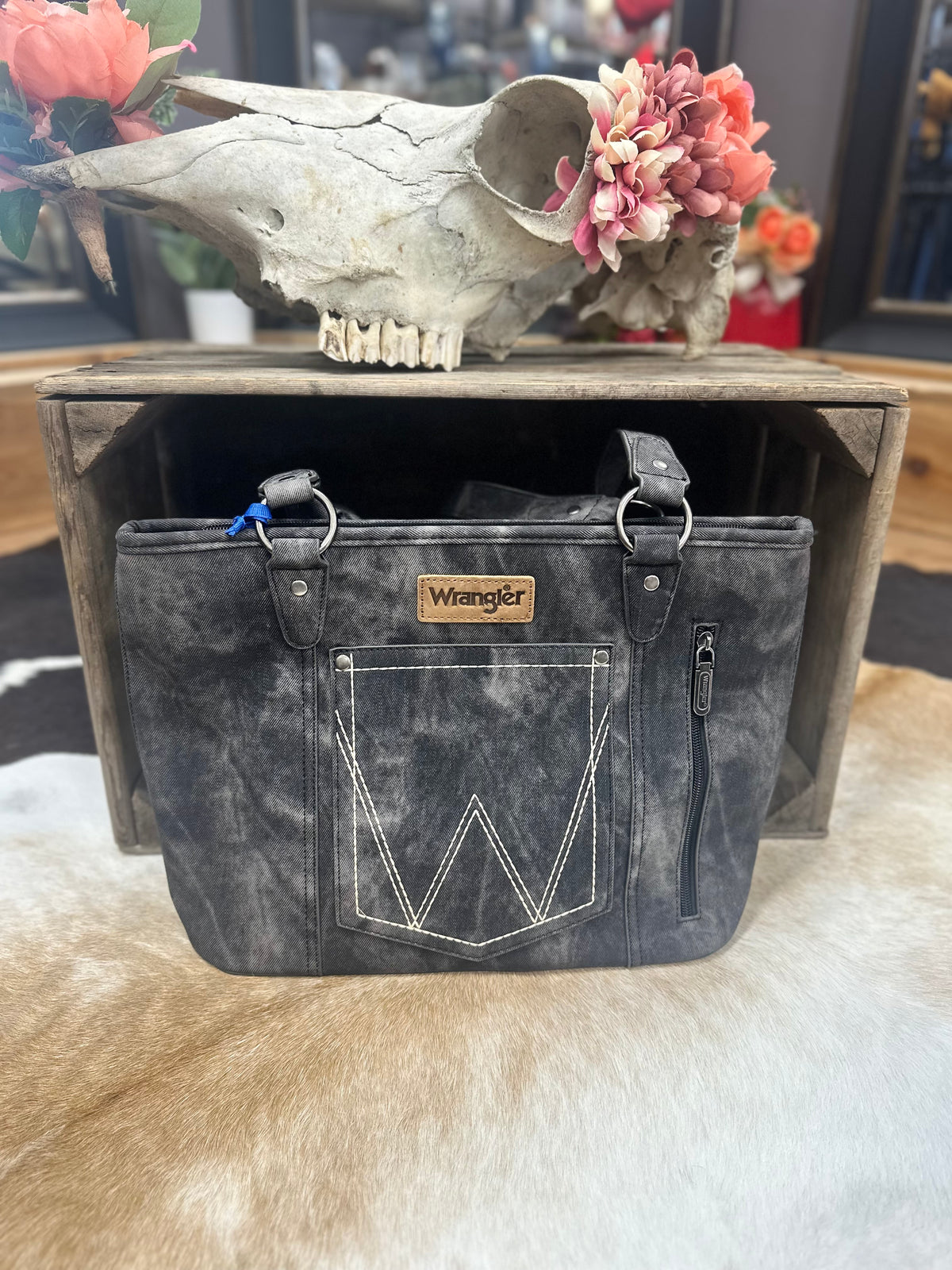 Wrangler Vintage Wash Tote Bag