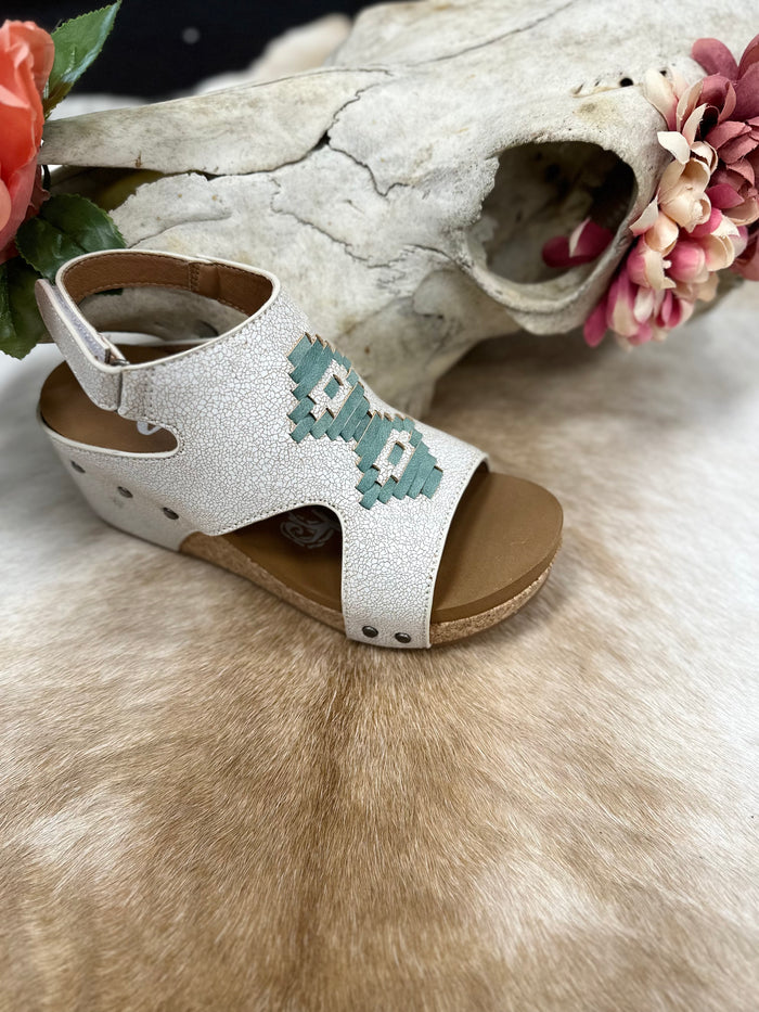 Very G Desert Pearl Wedge Sandal